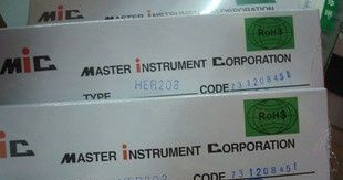 MICHER208 HER207 HER205快恢复二极管