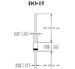 供应 1N5388B/A  5W200V稳压二极管