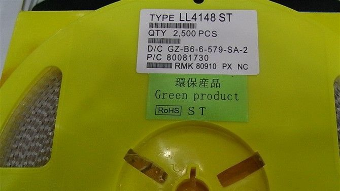 大供应二极管，，品牌：先科ST，型号：LL4148，封装形式：贴片型