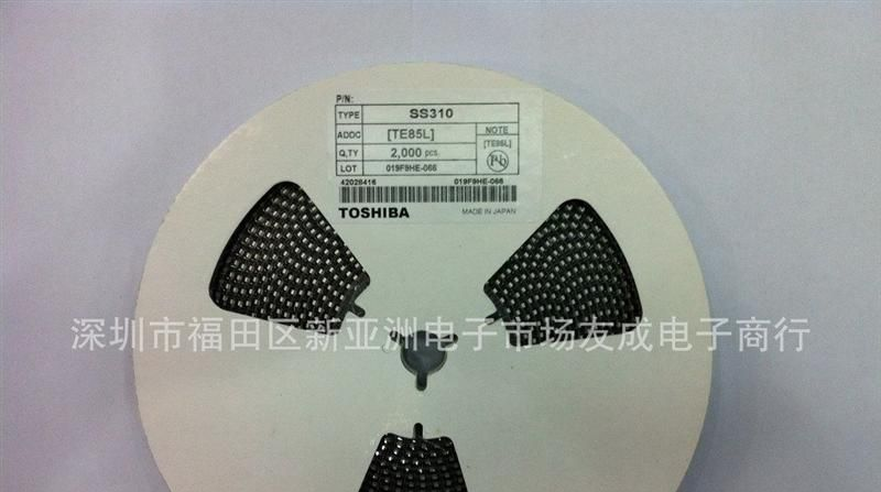 贴片SMD整流二极管SS310 -214AC，东芝TOSHIBA，环保新货