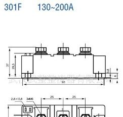 供应“武整牌”普通整流管模块MDC130A/1200V(图)