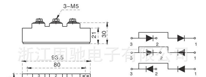单臂整流模块MDA 晶闸管模块 富士模块 质量好 价格便宜 浙江批发