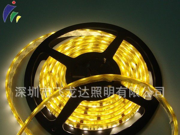 深圳厂家大量生产3528LED黄光灯条  LED黄光灯条价格/ＬＥＤ灯条