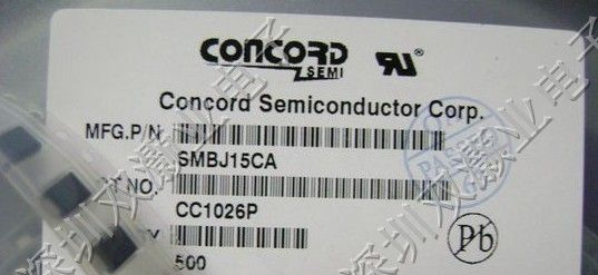 SMBJ15CA BM DO214AA(SMB)进口原装CCD/Luffelfuse瞬变二极管