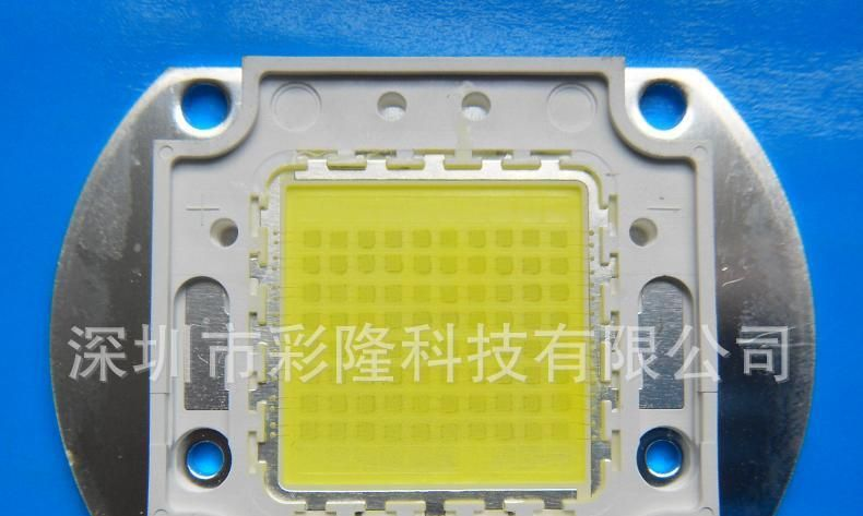 厂家直销70W集成大功率LED 70W大功率白灯/晶元超高亮芯片