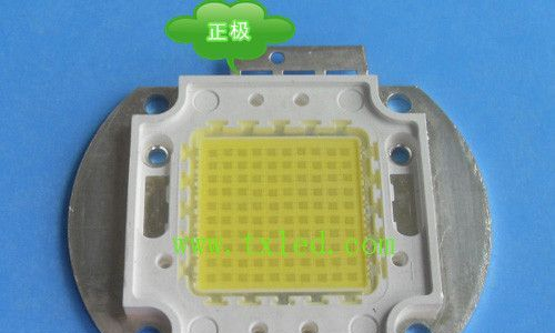 80W大功率LED灯珠，普瑞芯片，10串8并，9500流明