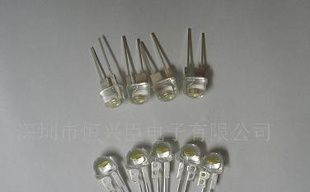 供应Φ10大功率LED发光管0.7W白光