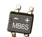 【威赛恩】 特价供应 MB6S 整流桥 （LED 电源 充电器） RoHS