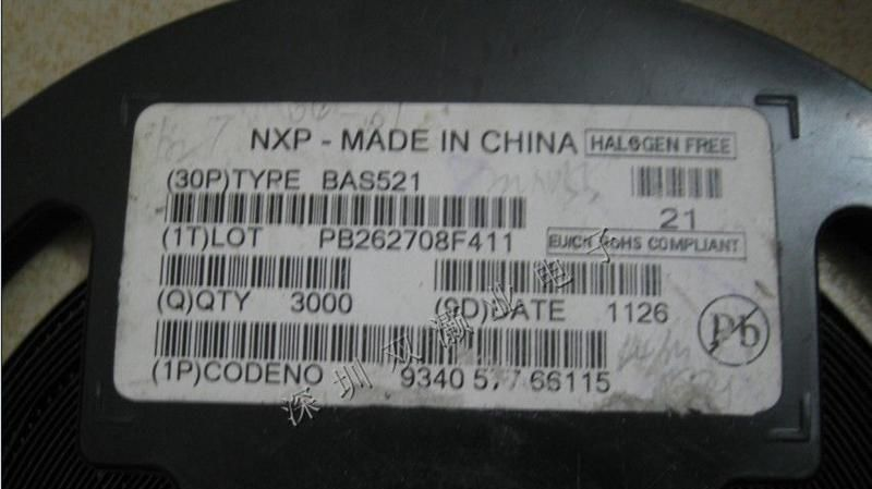 BAS521 L4 SOD523进口原装NXP双向触发二极管