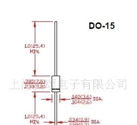 厂家直销，优质供应，TVS,瞬变抑制二极管P6KE6.8CA   P6KE系列