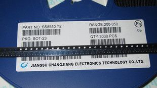 贴片 SS8550 Y2 双S大电流三极管 SOT-23