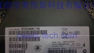 供应原装NTD24N06LT4G ON场效应管 可开增值发票