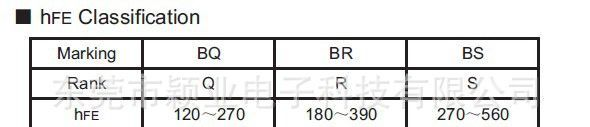 科信  NPN三极管   2SC2412-BQ/BR/BS    SOT23