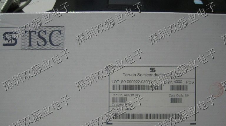 ABS10 SOP4进口原装TSC桥式整流器 1A 1000V整流桥堆