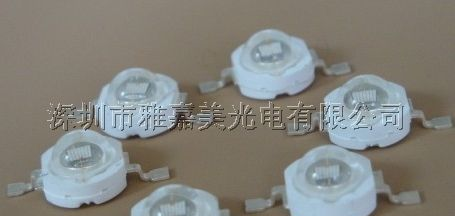 供应国产大功率LED灯 3W蓝灯