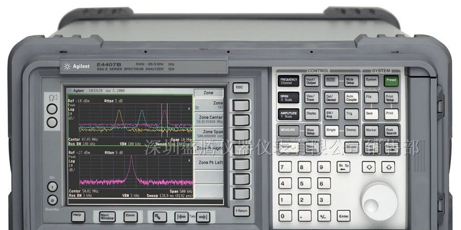 供应E4407B E4407B安捷伦E4407B 26G频谱分析仪