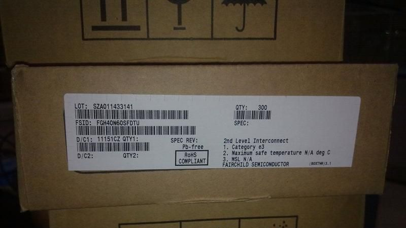 特价出售仙童 FGH40N60SFD 原装三极管！！
