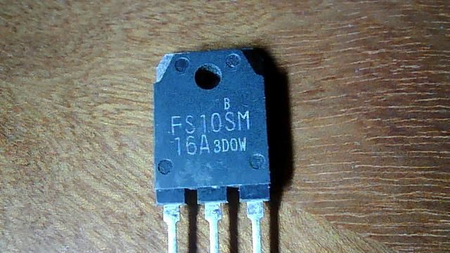 供三极管FS10SM16A.【拆机】