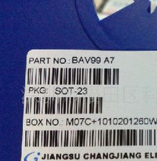 供应BAV99 A7  全新原装，现货热卖NXP恩智浦贴片三极管