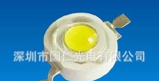 供应1W白光led大功率灯珠/光宏35mil   100-110lm