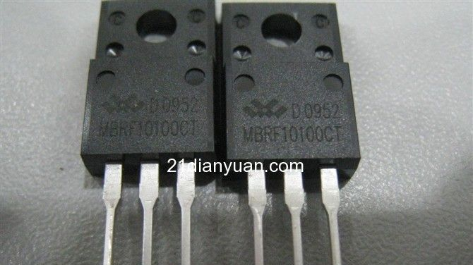 厂家供应原装塑封MBR10100CT  TO-220肖特基二极管