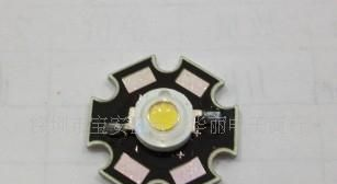 供应白光3W大功率白灯LED发光二极管