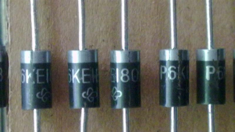 P6KE6.8A 全新原装VISHAY厂家 TVS二极管