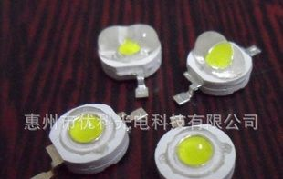 供应大功率LED1W高亮光源