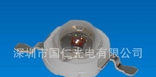 供应3W大功率led红光灯珠/光宏42mil   60-70lm
