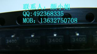 供应MOS管 3400  SOT-23  30V  5.8A   N沟道