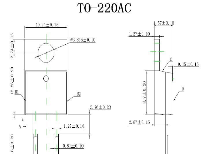 TO-220超快恢复二极管SFF1020 MUR1020