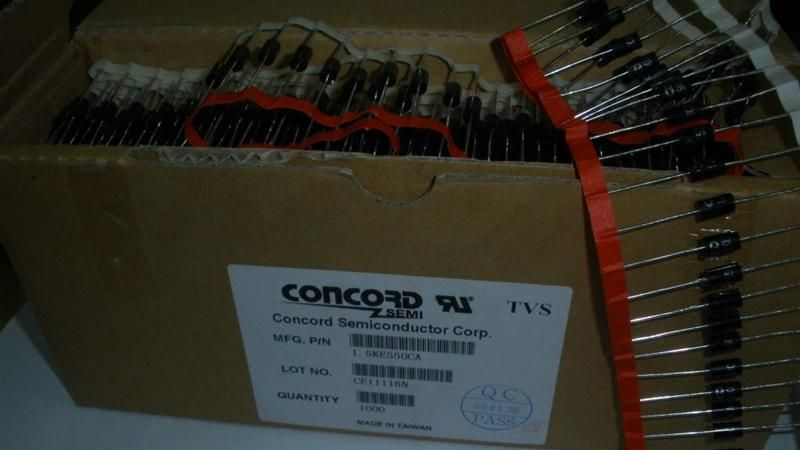 TVS瞬变抑制二极管1.5KE150CA  CCD