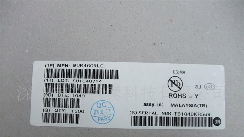 全新原装进口 快恢复二极管 MUR460