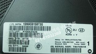 供应原装ON稳压二极管 1SMA5915NT3G  1.5W  SMA