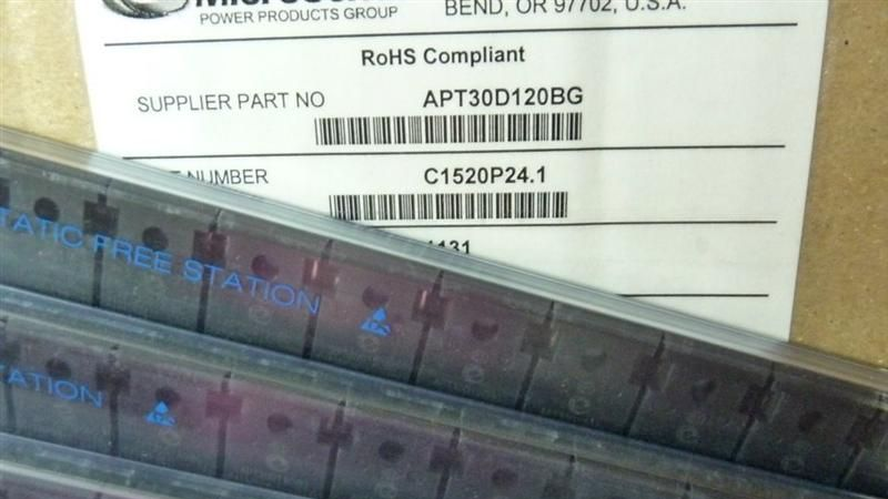 APT30D120BG 原装进口APT 快恢复二极管 替代RHRG30120