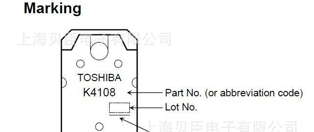 供应 TOS开关调节器 2SK4108 东芝原装 N沟道 500V 20A