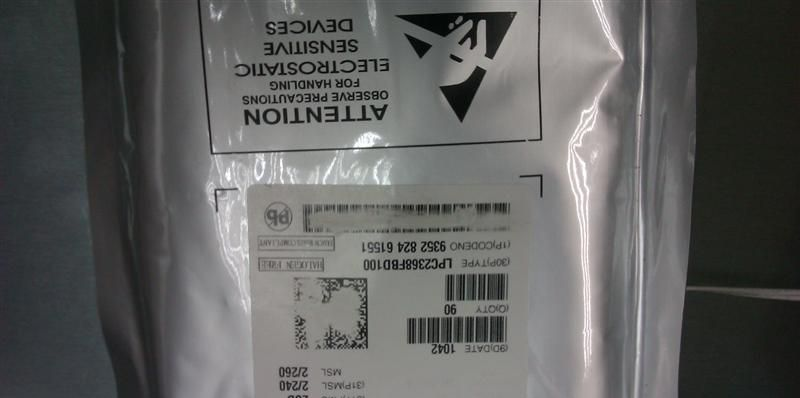 供应NXP集成电路LPC2368FBD100