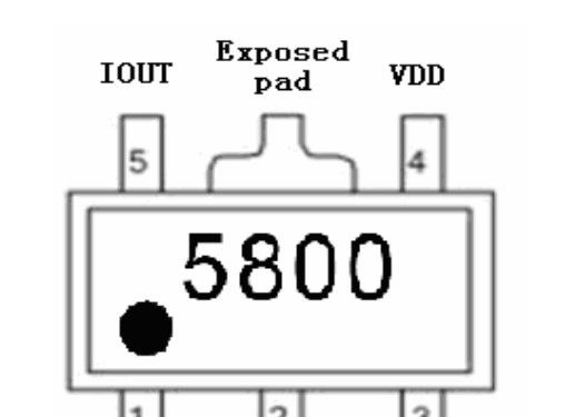 供应RX5800 单通通180MA-LED恒流驱动芯片