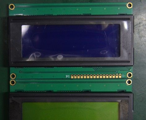 供应2004字符型LCD液晶屏 2004LCM模块 2004黄绿液晶屏 COB
