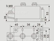 可控硅模块MTC350A