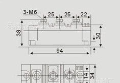 可控硅模块MTC160A