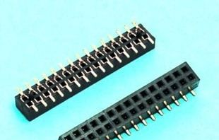 供应1.00mm双排母座 SMT排母