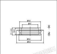 【威赛恩】 TECHSEM 台基 Y40KKEA 快速 晶闸管 平板式