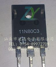 进口场效应管11N80C3   11N60C2    (TO-3P)