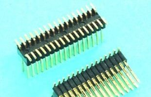 供应1.27mm×2.54双排针 SMT排针