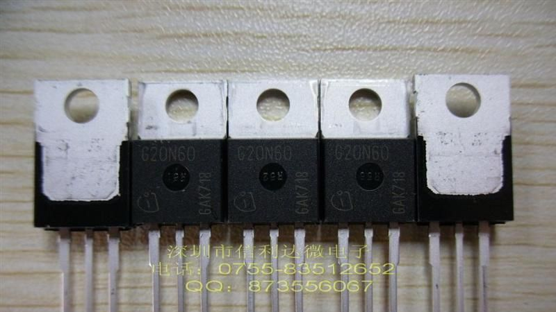 优势供应IGBT SGP20N60 G20N60 TO-220AB INFINEON英飞凌原装