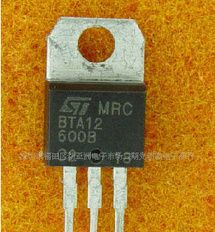 优势供应ST可控硅BTA12-400C/BTA12-600B TO-220