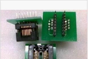 IC测试座 适配座 烧录座 SOP16转DIP16 中体（备注塑封宽5.2）