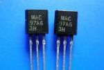 可控硅系列产品  MAC97A6  1A  600V  全新原装