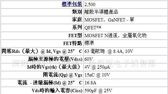 【华强实体店供应】贴片场效应管FQD20N06/D20N06/20N06
